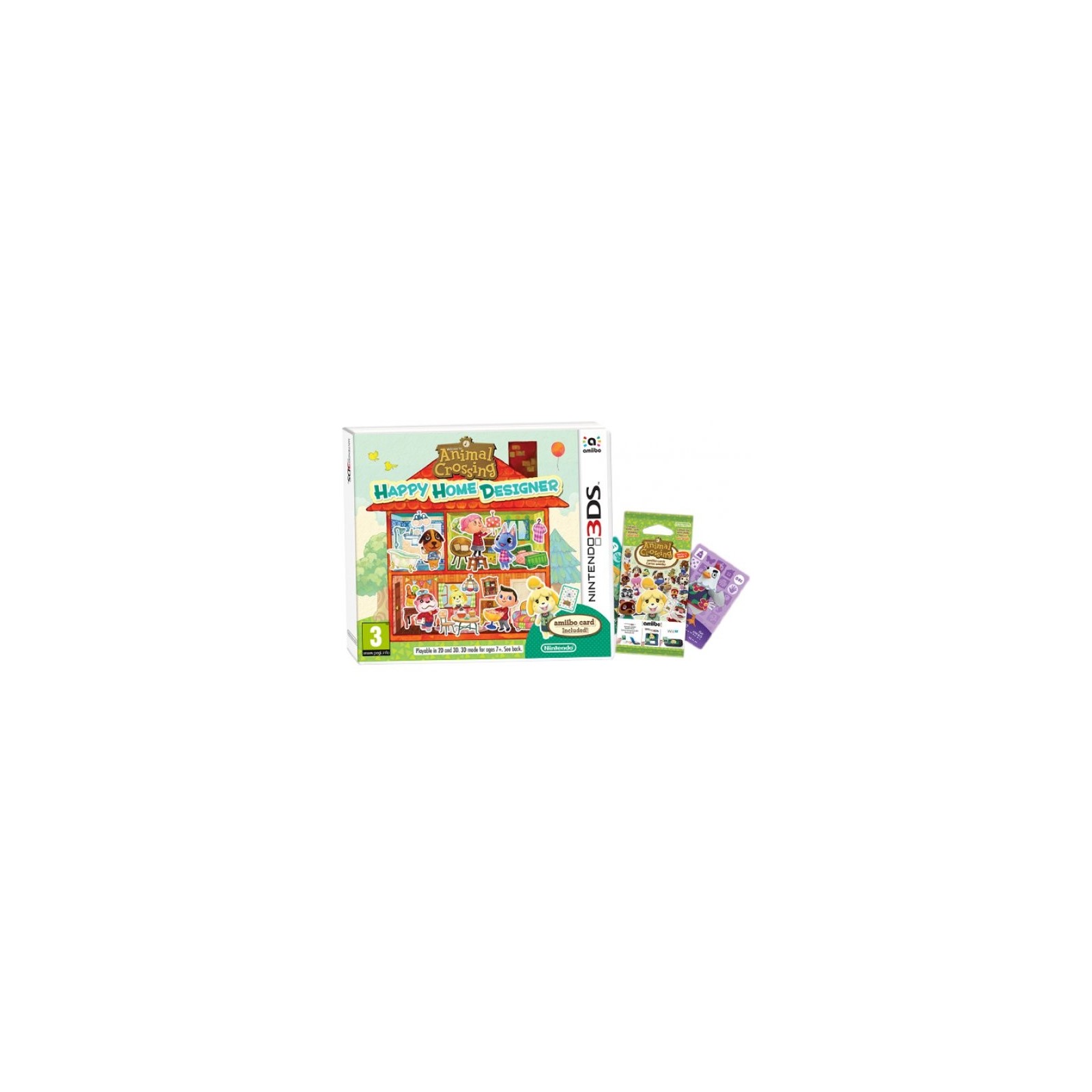 ANIMAL CROSSING: HAPPY HOME DESIGNER + 1 TARJETA AMiiBO