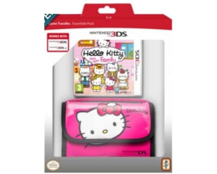 HELLO KITTY:HAPPY HAPPY FAMILY + GAME TRAVELLER PACK