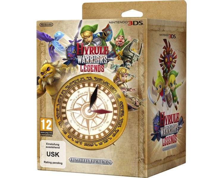 HYRULE WARRIORS LEGENDS + COMPASS WATCH ED. LIMITADA