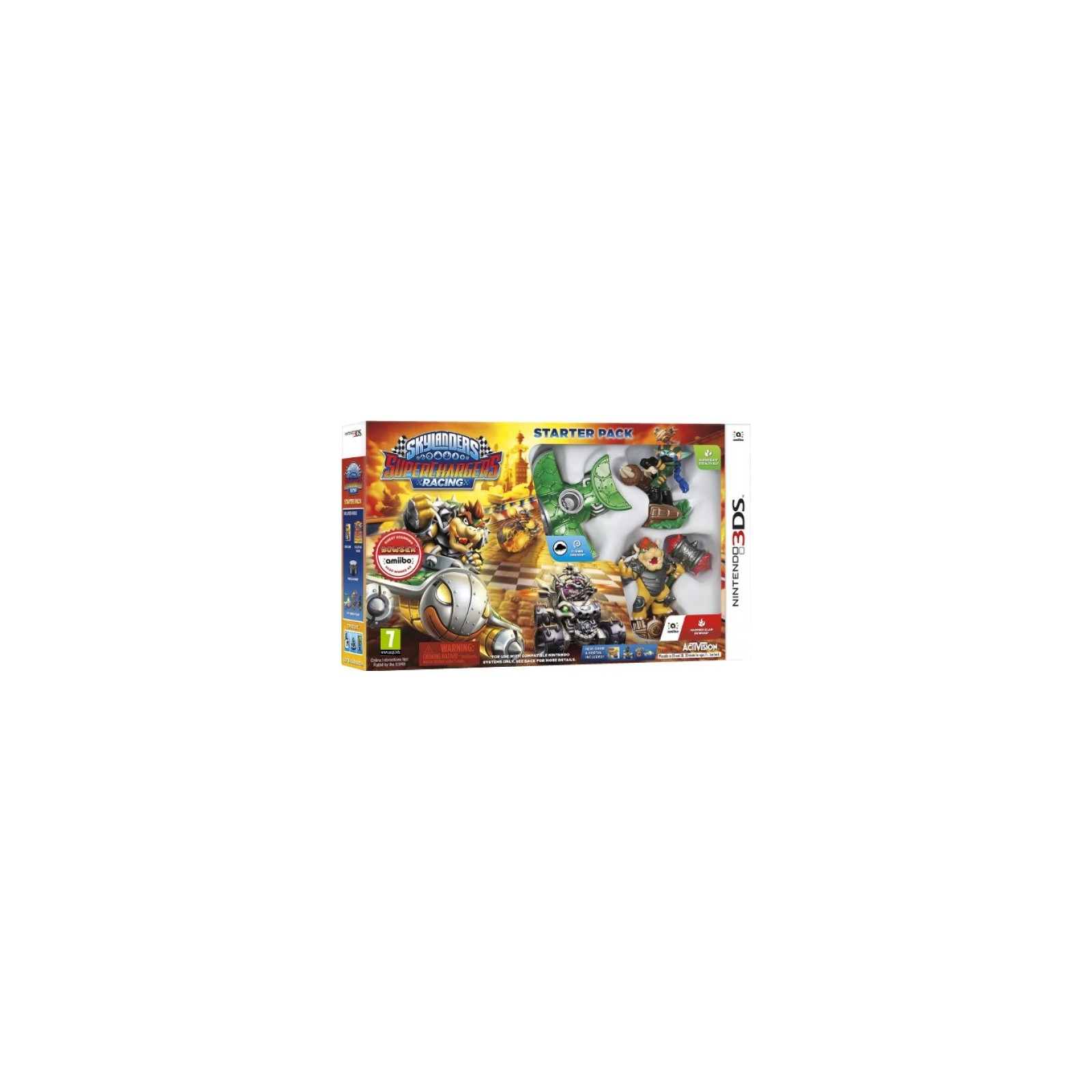 SKYLANDERS SUPERCHARGERS RACING STARTER PACK (INCLUYE FIGURA BOWSER COMPATIBLE CON AMiiBO)