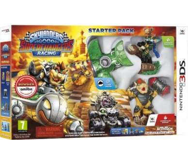 SKYLANDERS SUPERCHARGERS RACING STARTER PACK (INCLUYE FIGURA BOWSER COMPATIBLE CON AMiiBO)