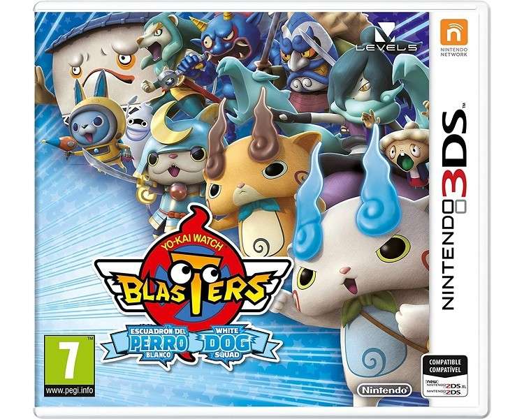 YO-KAI WATCH BLASTERS: ESCUADRÓN DEL PERRO BLANCO