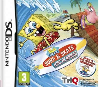 BOB ESPONJA SURF & SKATE ¡VACACIONES! (3DSXL/3DS/2DS)