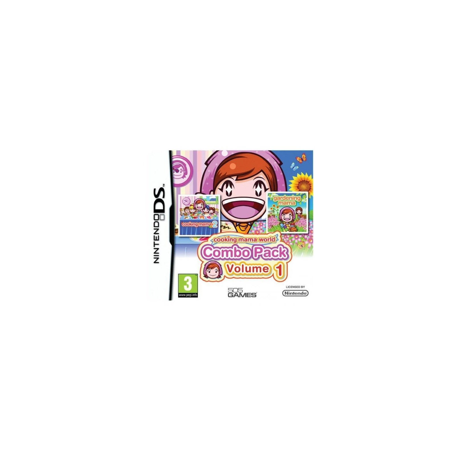 COOKING MAMA COMBOPACK VOL.1 (COOKING MAMA 2 + GARDENING MAMA) INGLES (3DSXL/3DS/2DS)