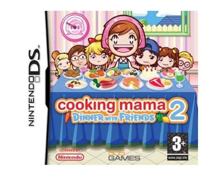 COOKING MAMA 2:COCINA CON AMIGOS (3DSXL/3DS/2DS)