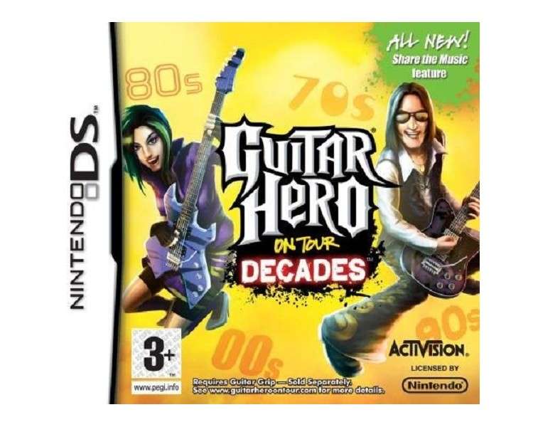 GUITAR HERO:ON TOUR DECADES