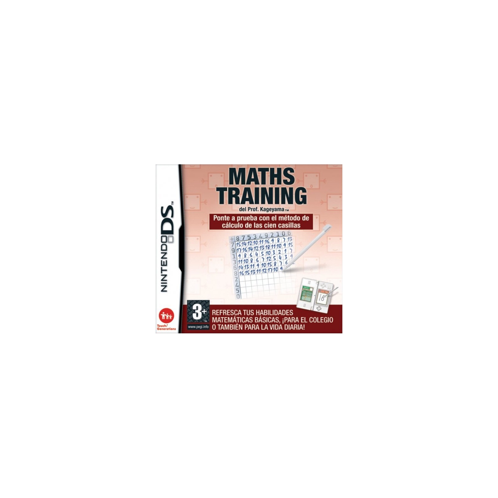 MATHS TRAINING:DEL PROF.KAGEYAMA (3DSXL/3DS/2DS)