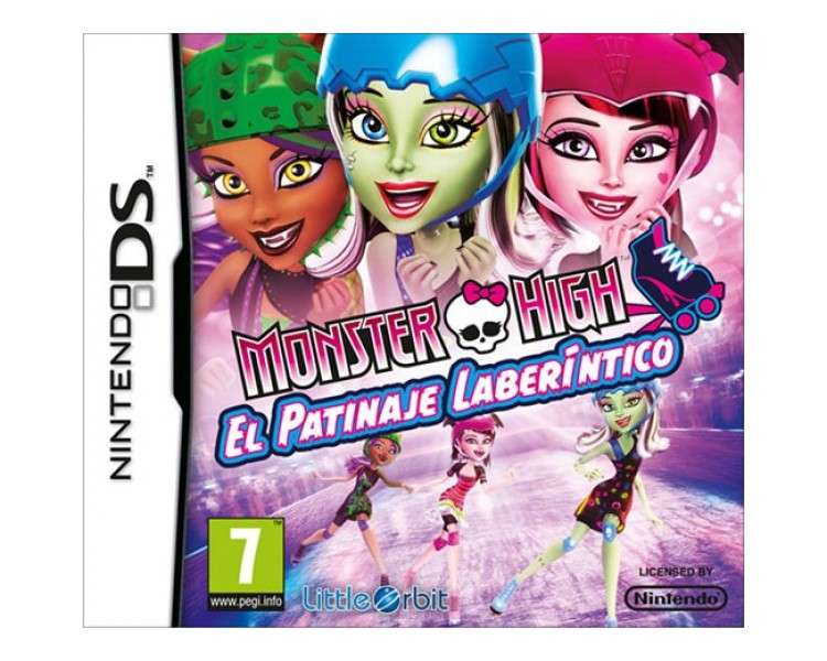 MONSTER HIGH EL PATINAJE LABERINTICO (3DSXL/3DS/2DS)