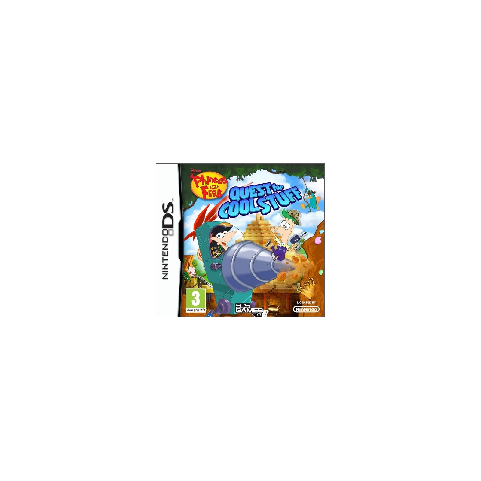 PHINEAS & FERB: QUEST FOR COOL STUFF (3DSXL/3DS/2DS)