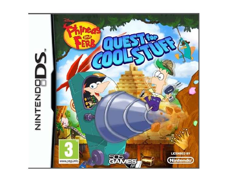 PHINEAS & FERB: QUEST FOR COOL STUFF (3DSXL/3DS/2DS)