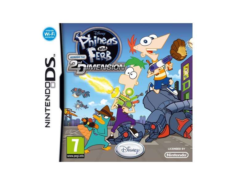 PHINEAS & FERB A TRAVES DE LA 2ª DIMENSION (3DSXL/3DS/2DS)