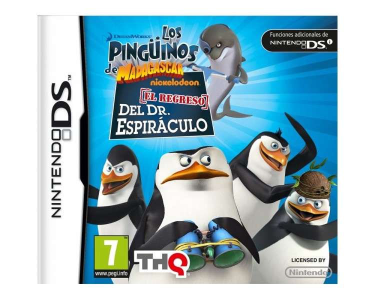 LOS PINGUINOS DE MADAGASCAR EL REGRESO (3DSXL/3DS/2DS)