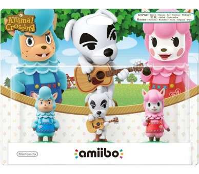 AMIIBO ANIMAL CROSSING: TOTAKEKE, CYRUS, REESE (PACK 3 FIGURAS) (IMP)