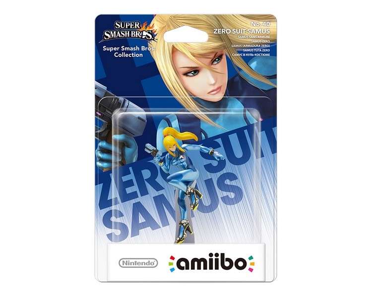 AMiiBO S. SMASH BROS: ZERO SUIT SAMUS (IMP)