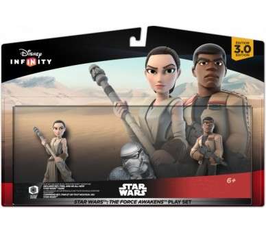 DISNEY INFINITY 3.0 STAR WARS THE FORCE AWAKENS(PLAY SET/REY/FINN)