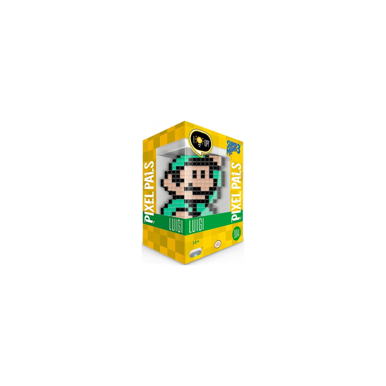 PIXEL PALS LUIGI SUPER MARIO BROS 3 (004) 15 CM