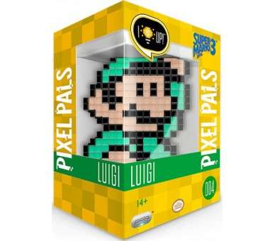 PIXEL PALS LUIGI SUPER MARIO BROS 3 (004) 15 CM