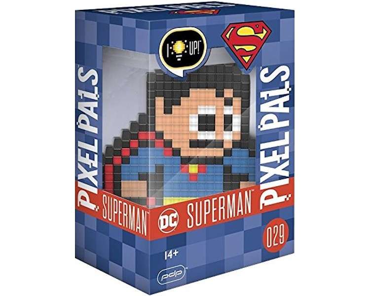 PIXEL PALS SUPERMAN (029) 15 CM