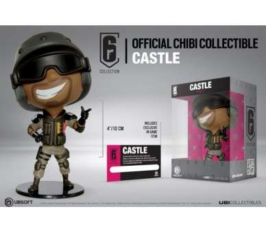 UBICOLLECTIBLES SIX COLLECTION (CHIBI S5) RAINBOW SIX SIEGE 6: CASTLE (10 CM)