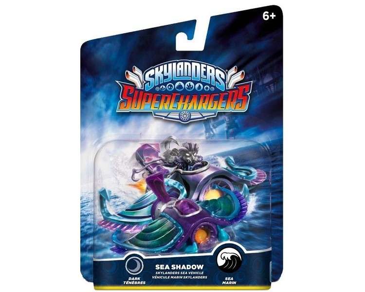 SKYLANDERS SUPERCHARGERS VEHICLES SEA SHADOW