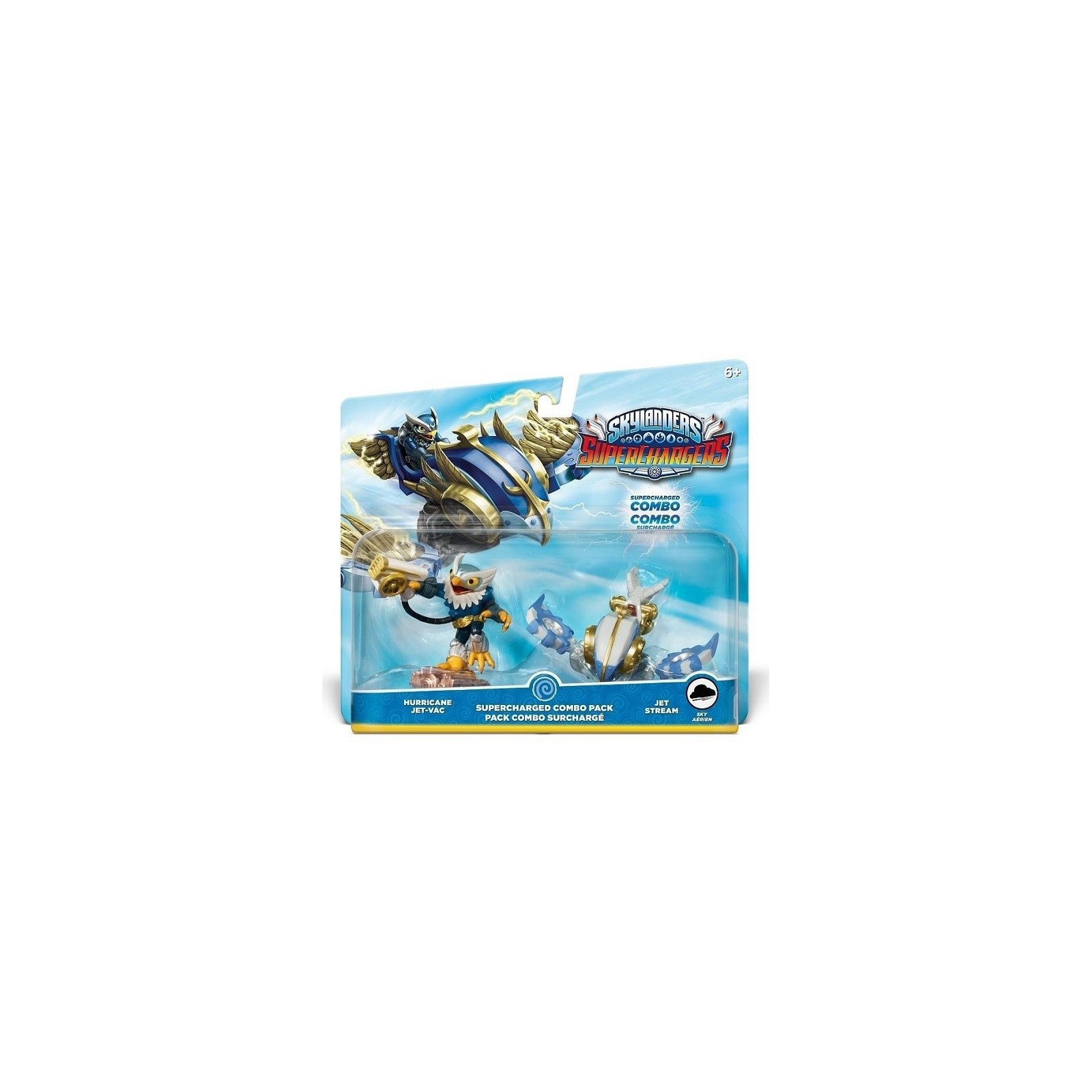 SKYLANDERS SUPERCHARGERS DUAL PACK HURRICANE JET-VAC & JET STREAM