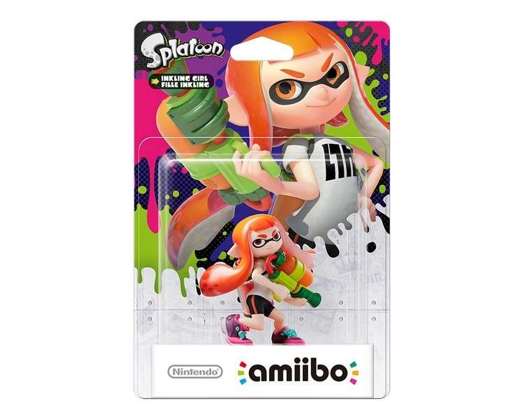 AMiiBO SPLATOON: INKLING GIRL NARANJA (IMP)