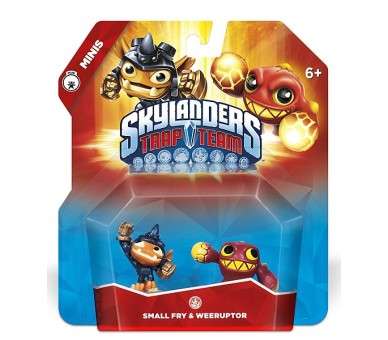 SKYLANDERS TRAP TEAM MINIS (SMALL FRY & WEERUPTOR)