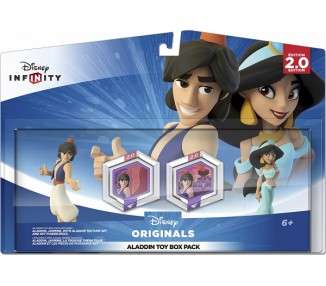 DISNEY INFINITY 2.0 TOYBOX PACK ALADDIN (2 FIGURAS + 2 POWER DISCS)