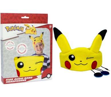 OTL KIDS AUDIO BAND HEADPHONES PIKACHU  (PS4/XBOX/SWITCH/MOVIL/TABLET)