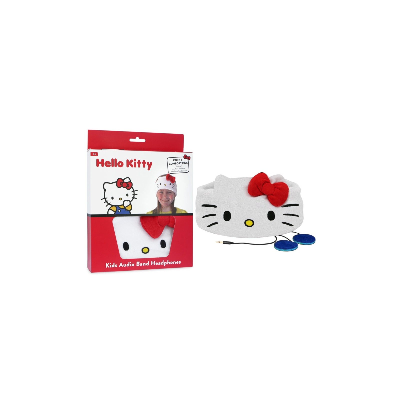 OTL KIDS AUDIO BAND HEADPHONES HELLO KITTY  (PS4/XBOX/SWITCH/MOVIL/TABLET)