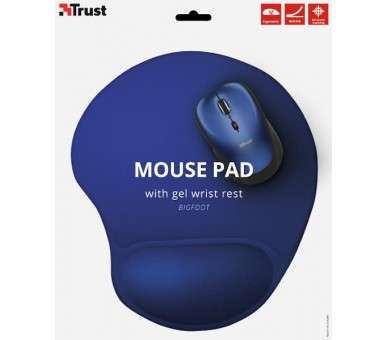 TRUST BIGFOOT MOUSE PAD BLUE (AZUL)