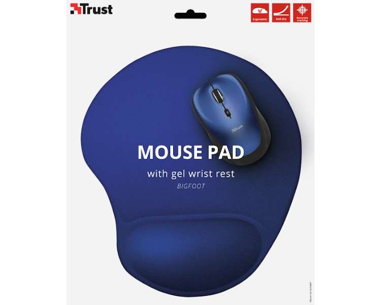 TRUST BIGFOOT MOUSE PAD BLUE (AZUL)