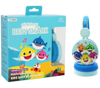 OTL HEADPHONES BABY SHARK (PS4/XBOX/SWITCH/MOVIL/TABLET)