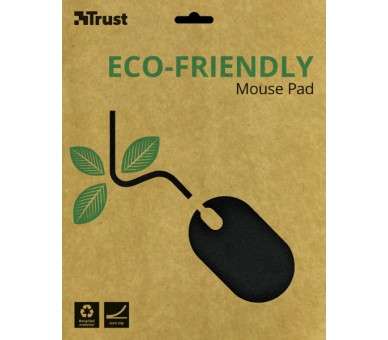 TRUST ECO-FRIENDLY MOUSE PAD BLACK (NEGRO)