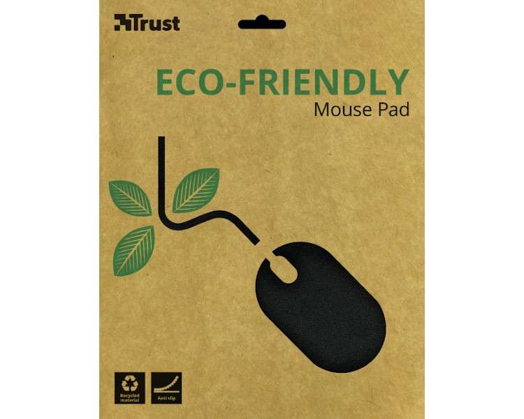 TRUST ECO-FRIENDLY MOUSE PAD BLACK (NEGRO)