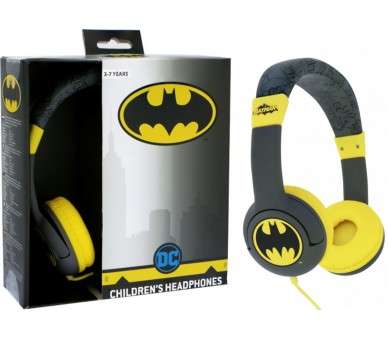 OTL WIRED HEADPHONES DC BATMAN (PS4/XBOX/SWITCH/MOVIL/TABLET)