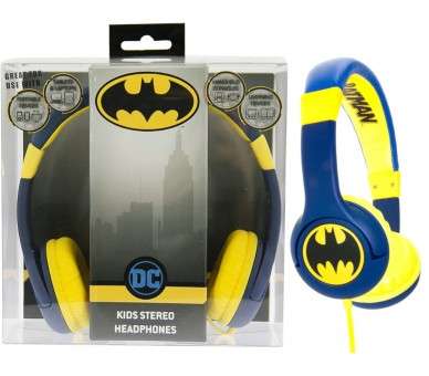 OTL WIRED HEADPHONES DC BATMAN (PS4/XBOX/SWITCH/MOVIL/TABLET)