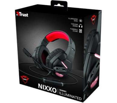 TRUST  GAMING HEADSET NIXXO ILLUMINATED GXT448