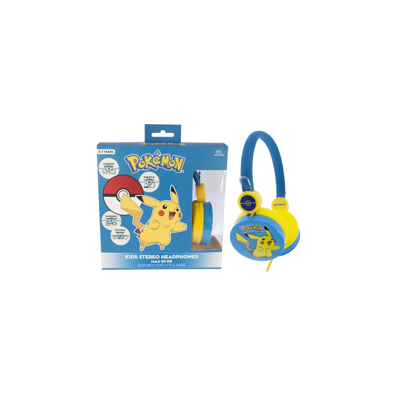 OTL CORE HEADPHONE PIKACHU (SWITCH/MOVIL/TABLET)