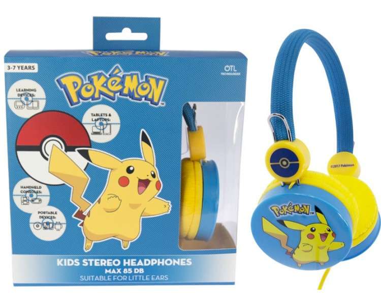 OTL CORE HEADPHONE PIKACHU (SWITCH/MOVIL/TABLET)