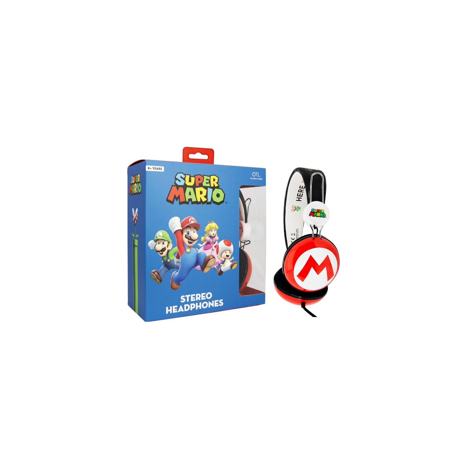 OTL STEREO HEADPHONE SUPER MARIO 3.5 MM (SWITCH/MOVIL/TABLET)