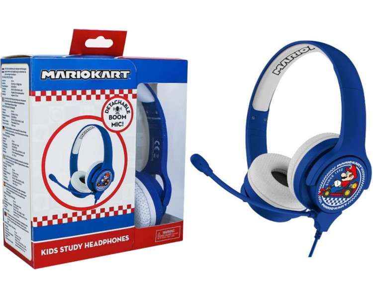 OTL HEADPHONES MARIO KART BLUE (PS4/XBOX/SWITCH/MOVIL/TABLET)