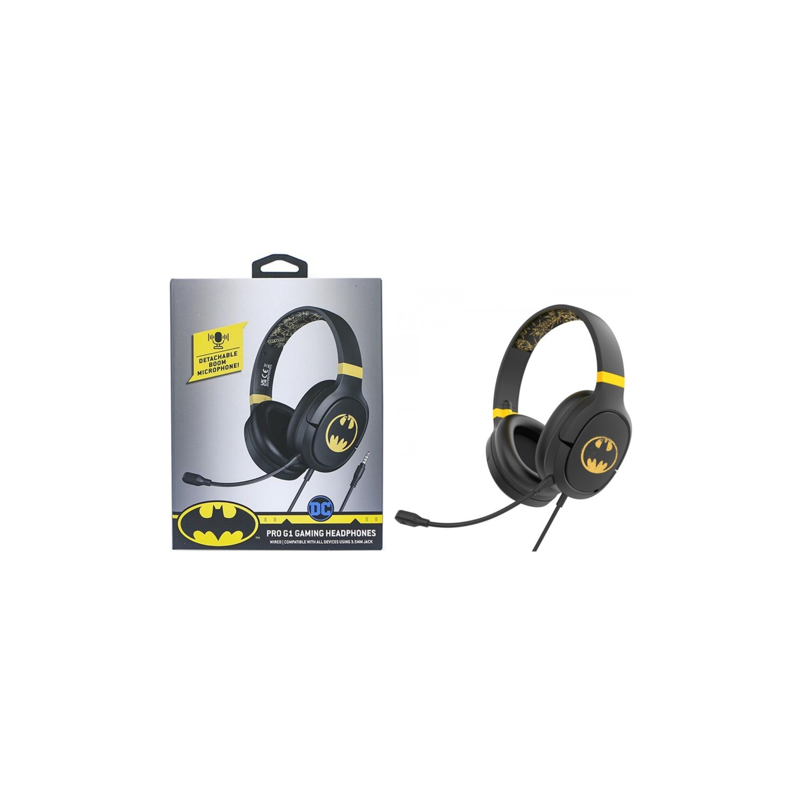 OTL PRO G1 GAMING HEADPHONES DC COMIC BATMAN (SWITCH/TABLET/MOVIL/PC)