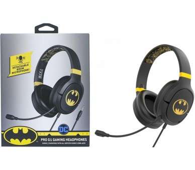 OTL PRO G1 GAMING HEADPHONES DC COMIC BATMAN (SWITCH/TABLET/MOVIL/PC)