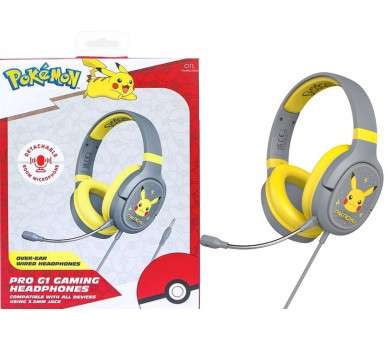 OTL PRO G1 GAMING HEADPHONES POKEMON PIKACHU (SWITCH/TABLET/MOVIL/PC)