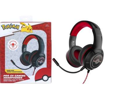 OTL PRO G4 GAMING HEADPHONES POKEMON POKEBALL (CONSOLA/TABLET/MOVIL/PC)