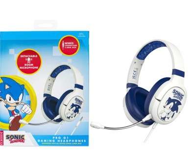 OTL PRO G1 GAMING HEADPHONES SONIC THE HEDGEHOG WHITE (BLANCO) (SWITCH/TABLET/MOVIL/PC)