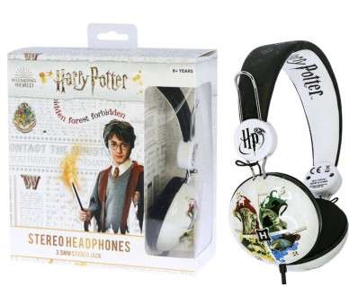 OTL STEREO HEADPHONE HARRY POTTER HOGWARTS 3.5 MM (SWITCH/MOVIL/TABLET)