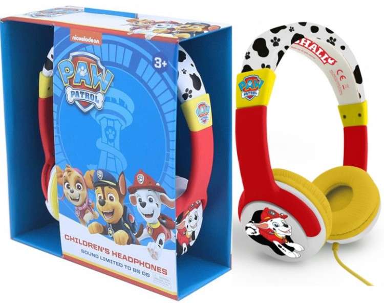 OTL WIRED HEADPHONES PAW PATROL MARSHALL (PS4/XBOX/SWITCH/MOVIL/TABLET) (3-7 AÑOS)