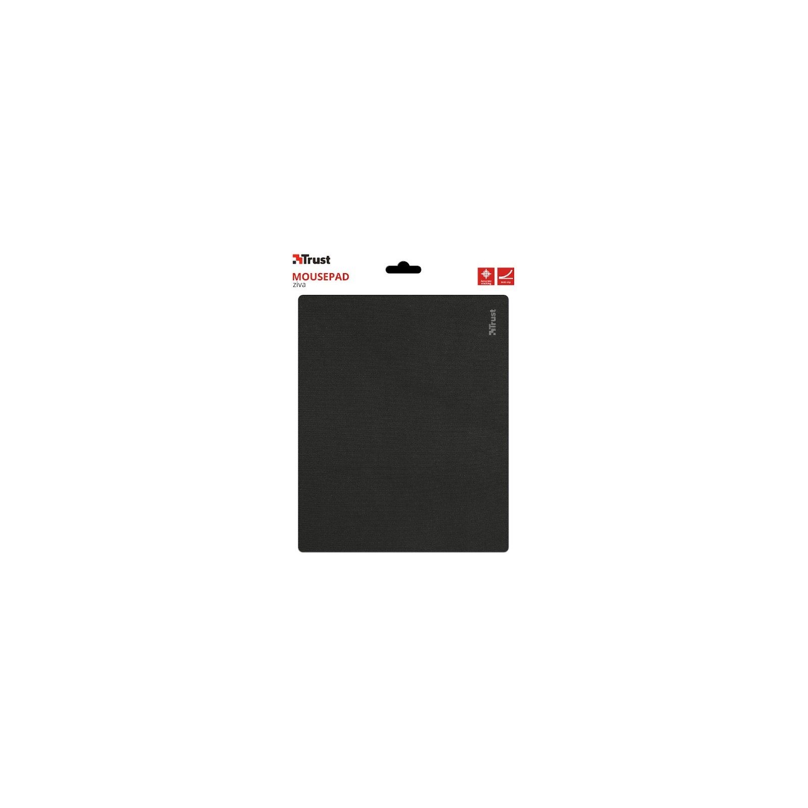 TRUST ZIVA MOUSEPAD BLACK (NEGRO)